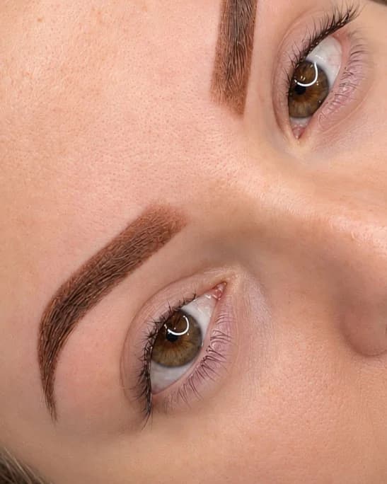 Ombré Brows, Permanent-Make-up-Ergebnis